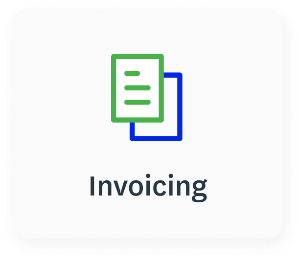 Invoicing tile