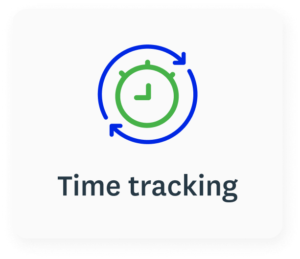 Time tracking tile