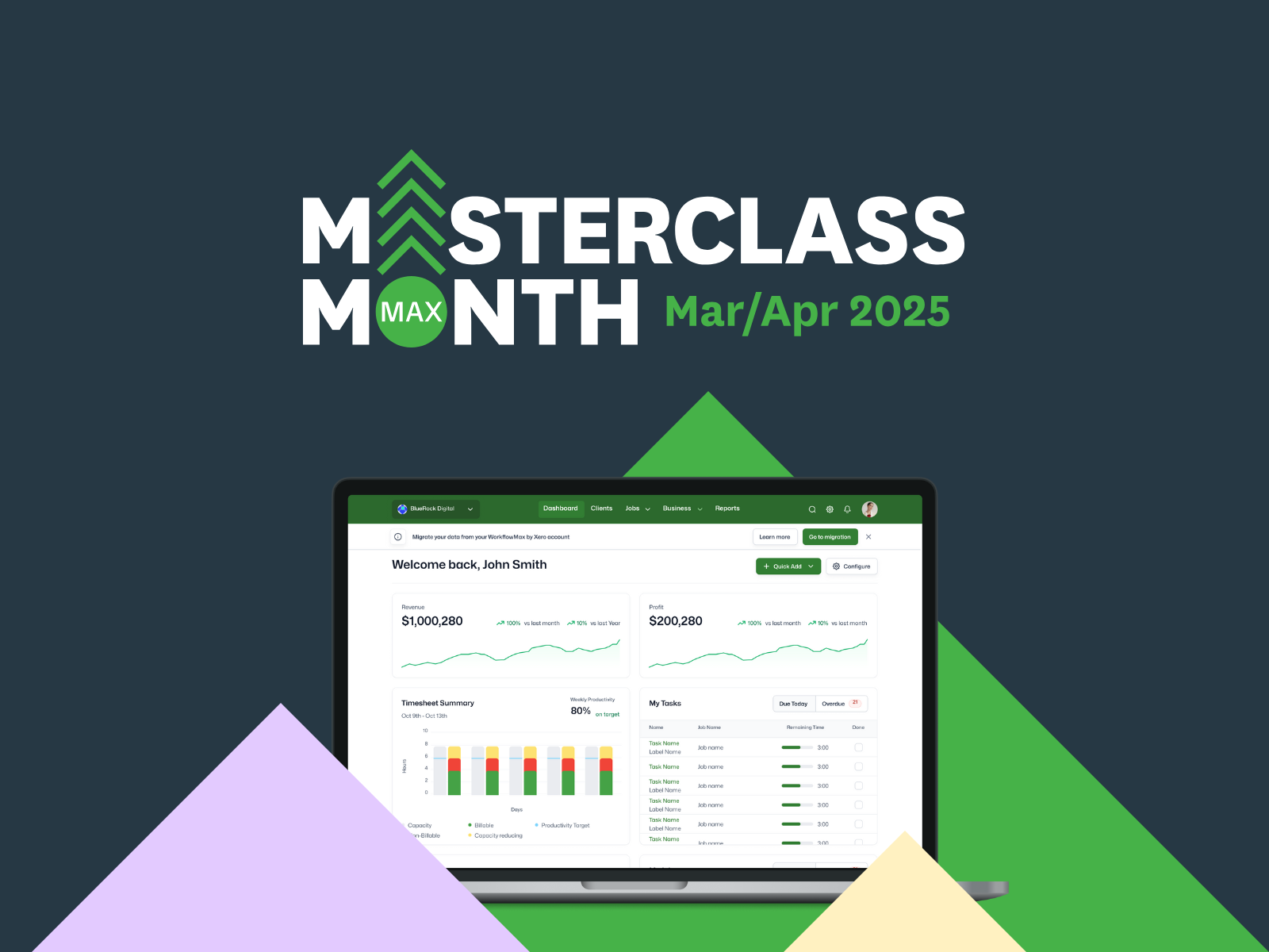 Masterclass month hero image