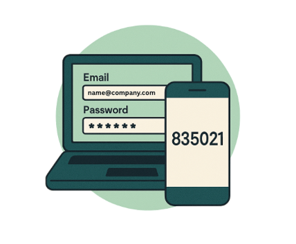 step-3-code-in-phone-workfklowmax