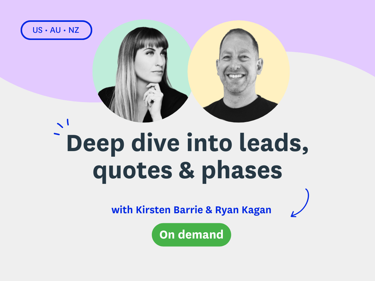 Deep dive into leads, quotes and phases