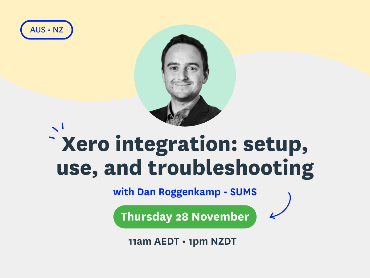 Xero integration tile